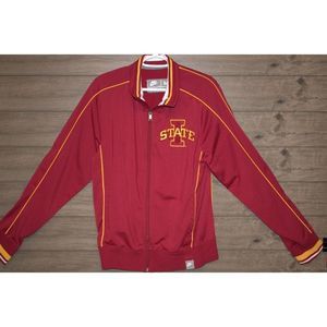 Men's Red Nike NCAA Iowa State Cyclones full zipper jacket size Medium